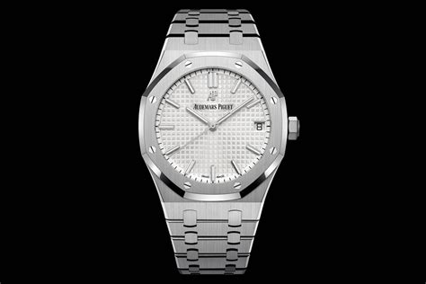 silver audemars piguet|audemars piguet average price.